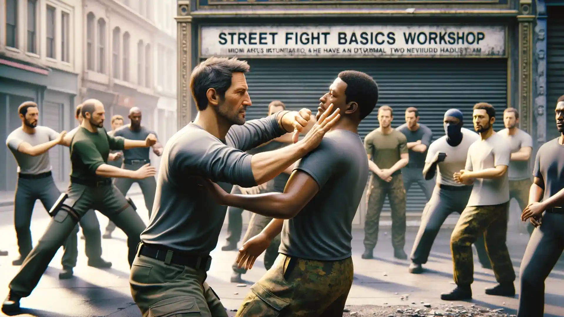 Street Fight Basics Workshops 2024 - Selbstverteidigung München