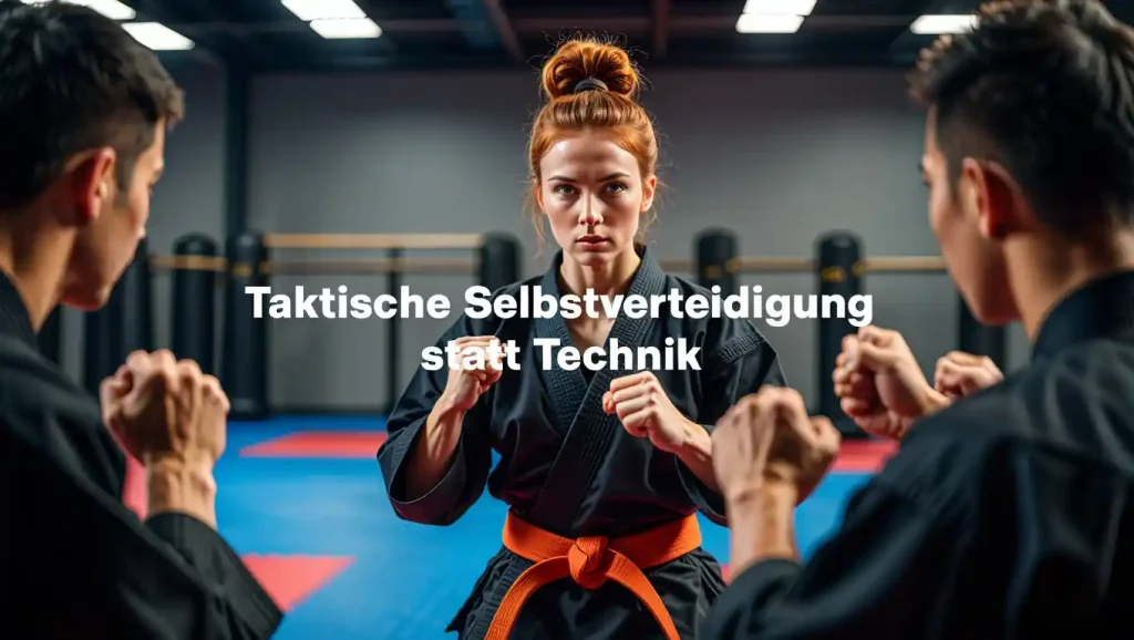 Taktische Selbstverteidigung statt Technik - Martial Arts Center München
