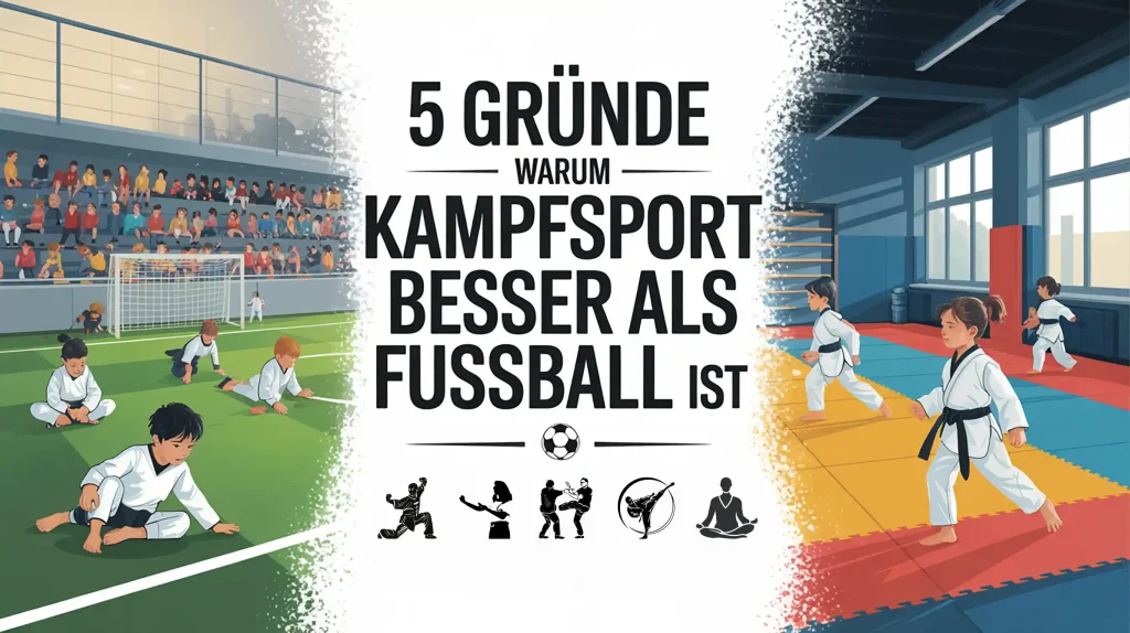 5 Gründe, warum Kampfsport besser als Fußball ist