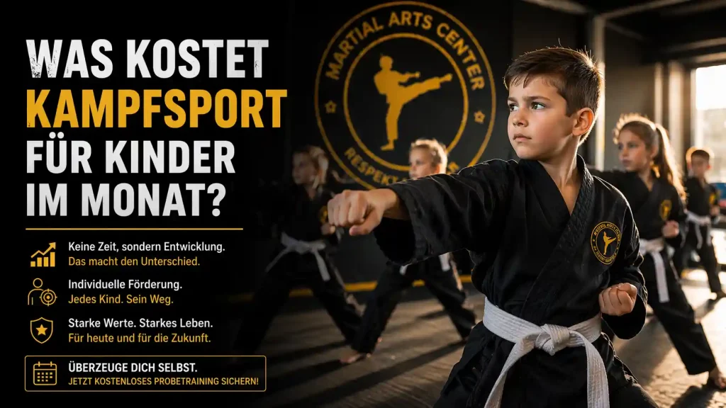 Kampfsport Kinder Kosten München