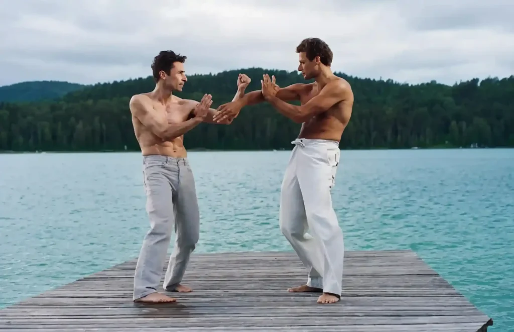 Großmeister Dusan Drazic und Attilio Reale — Wing Chun Training München